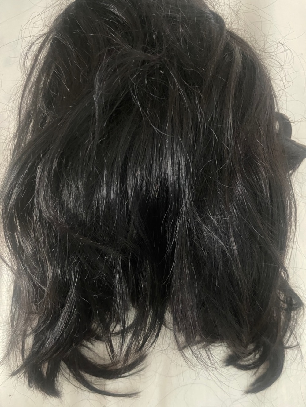 B1 half wig 10 inches long human hair